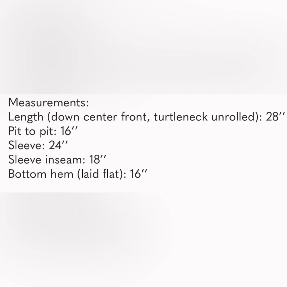 Striped ribbed turtleneck black tan white size small NWOT - Picture 5 of 10